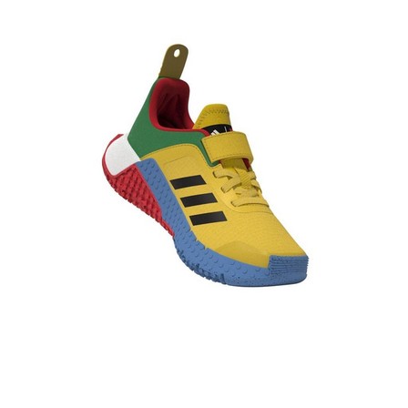 adidas DNA x LEGO?� Elastic Lace and Top Strap Shoes eqt yellow Unisex Kids, A701_ONE, large image number 14