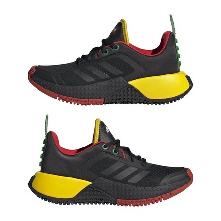 Unisex Kids Adidas Sport Dna X Lego Shoes, Black, A701_ONE, large image number 5