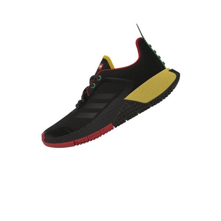 Unisex Kids Adidas Sport Dna X Lego Shoes, Black, A701_ONE, large image number 6