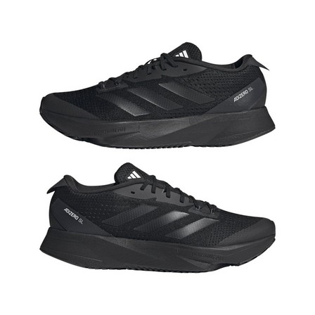 Men Adidas Adizero Sl Running Shoes, Black, A701_ONE, large image number 12