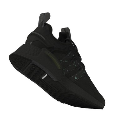 Unisex Kids Nmd V3 Shoes, Black, A701_ONE, large image number 16