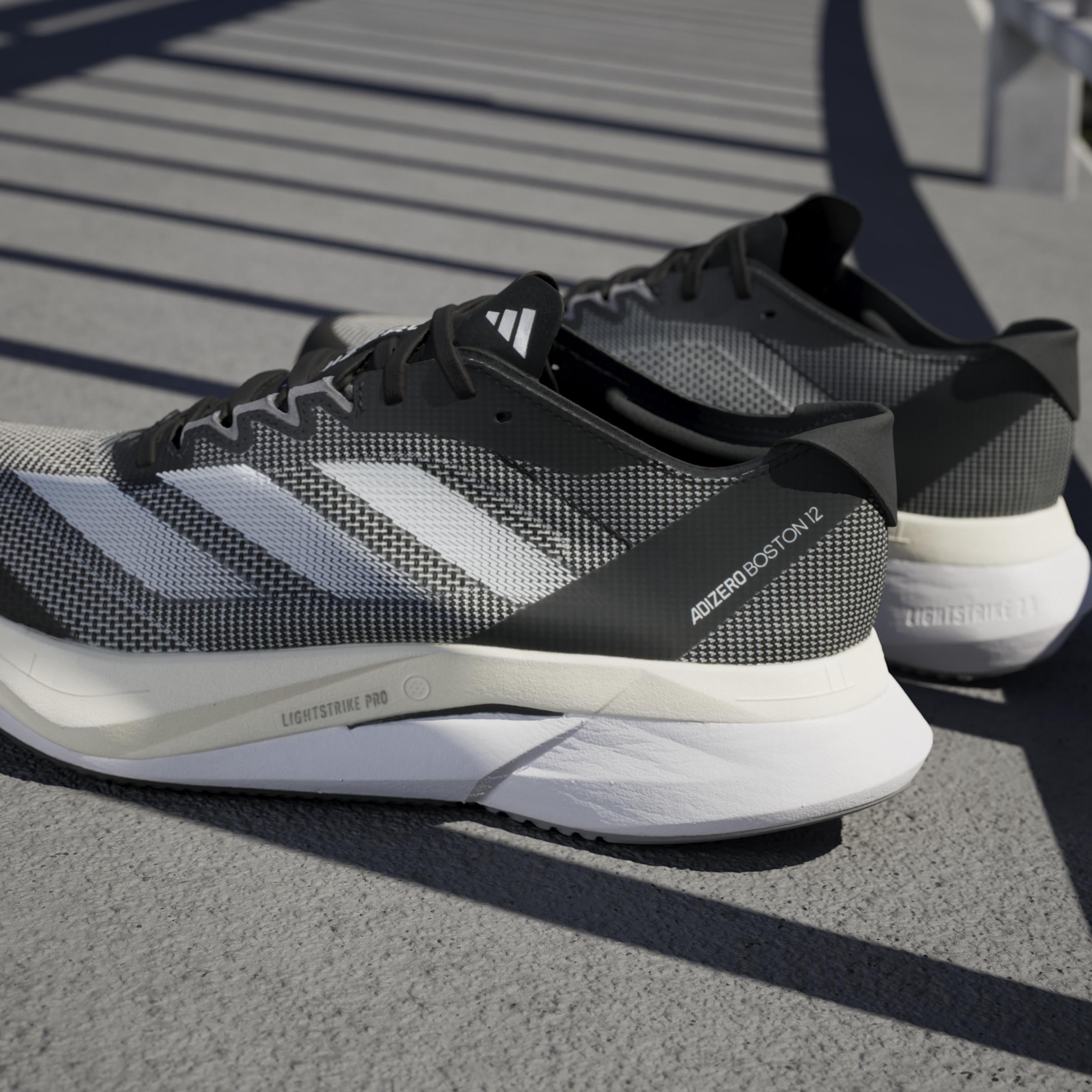 Adizero Boston 12 Shoes, Black, , large image number 7