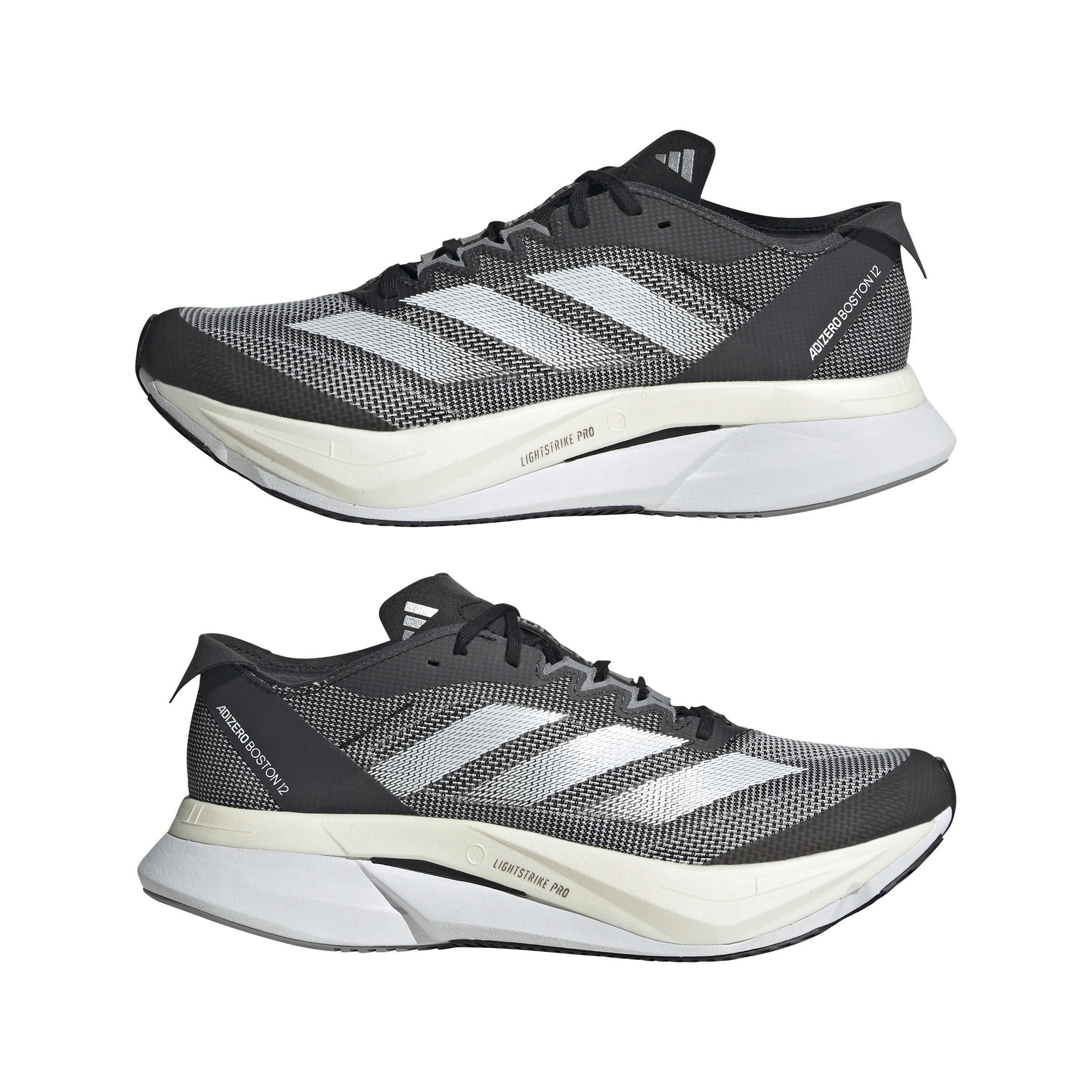 Adizero Boston 12 Shoes, Black, A701_ONE, large image number 8