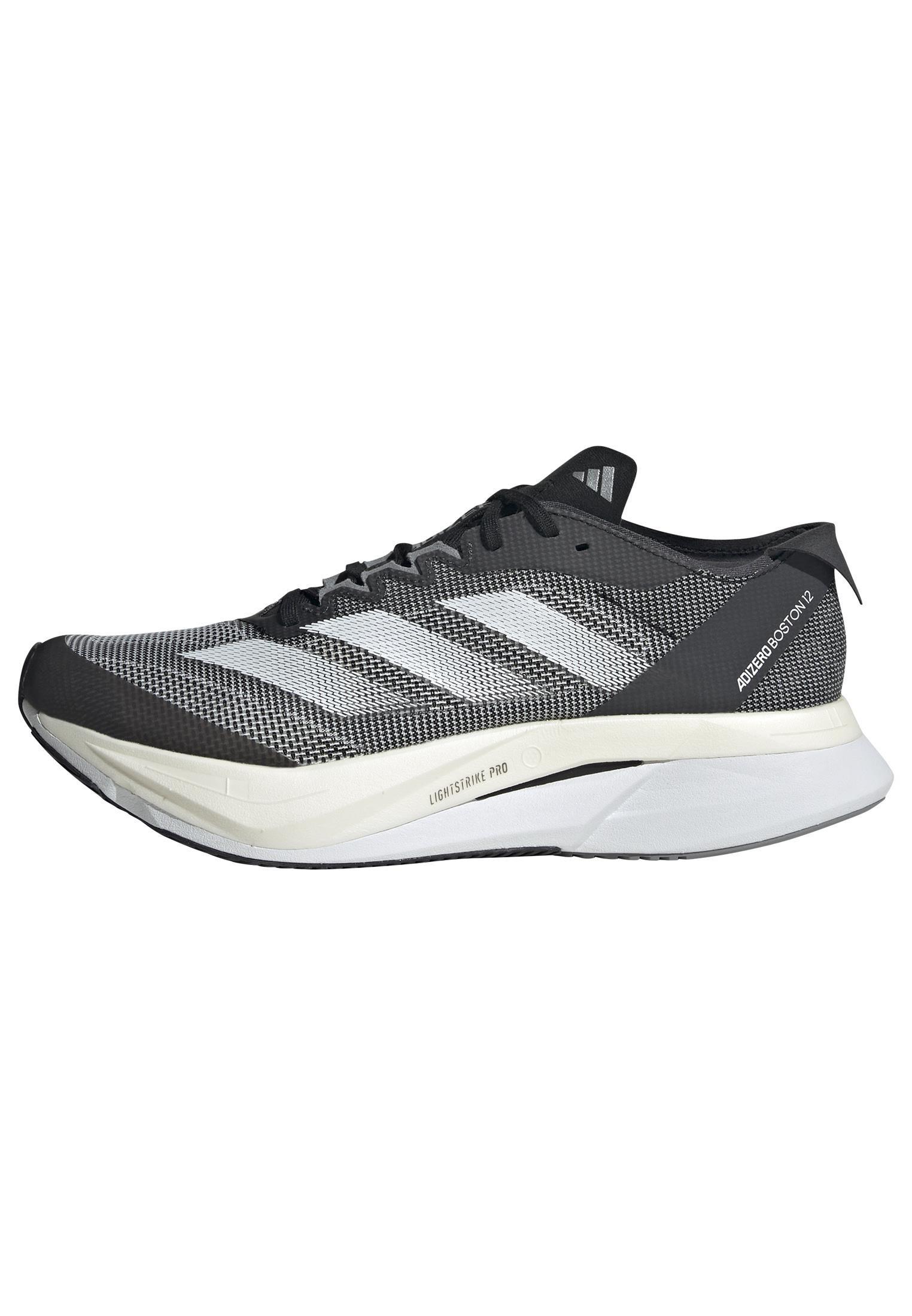 Adizero Boston 12 Shoes, Black, A701_ONE, large image number 12