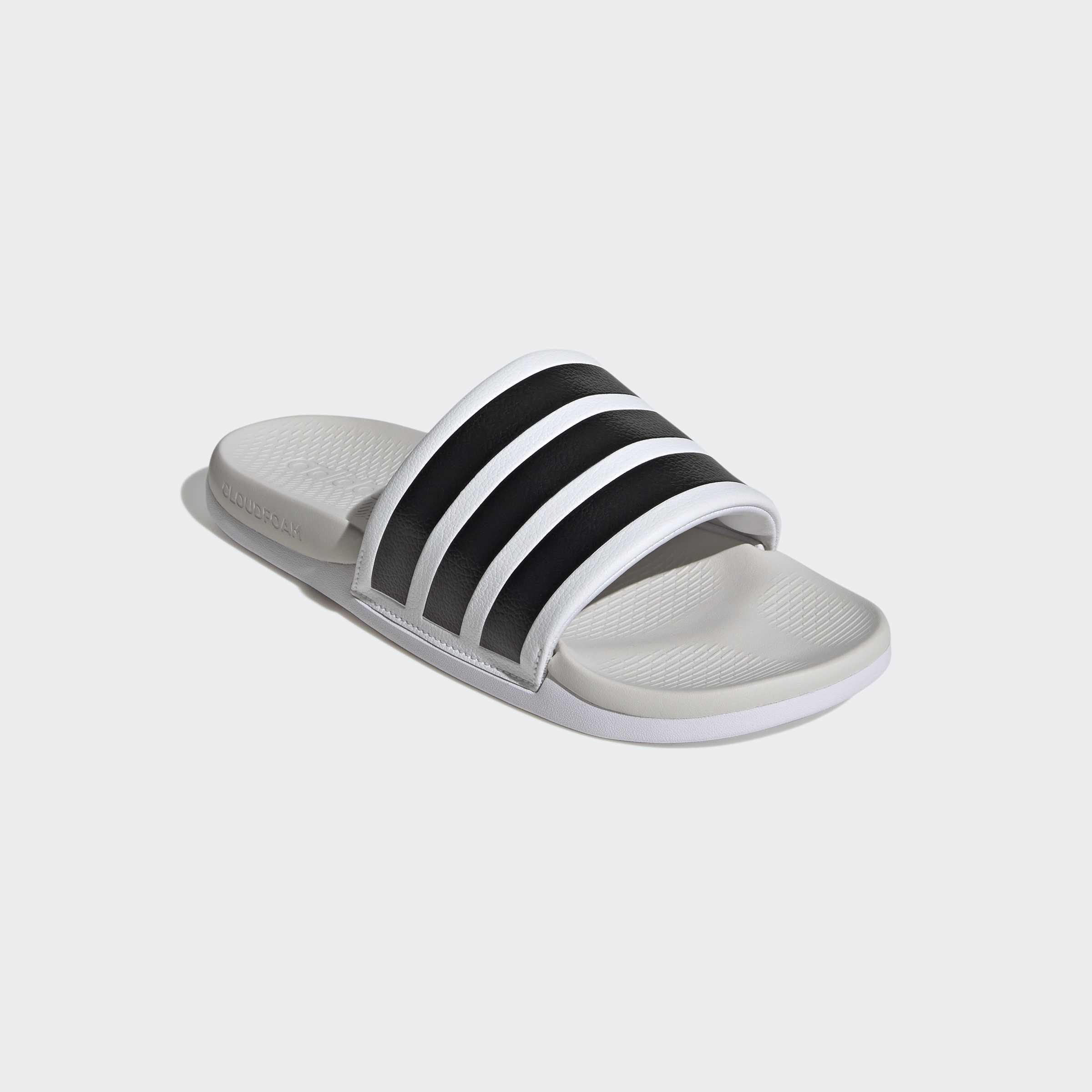 Unisex ADILETTE COMFORT 2.0 SLIDES, White, A701_ONE, large image number 2