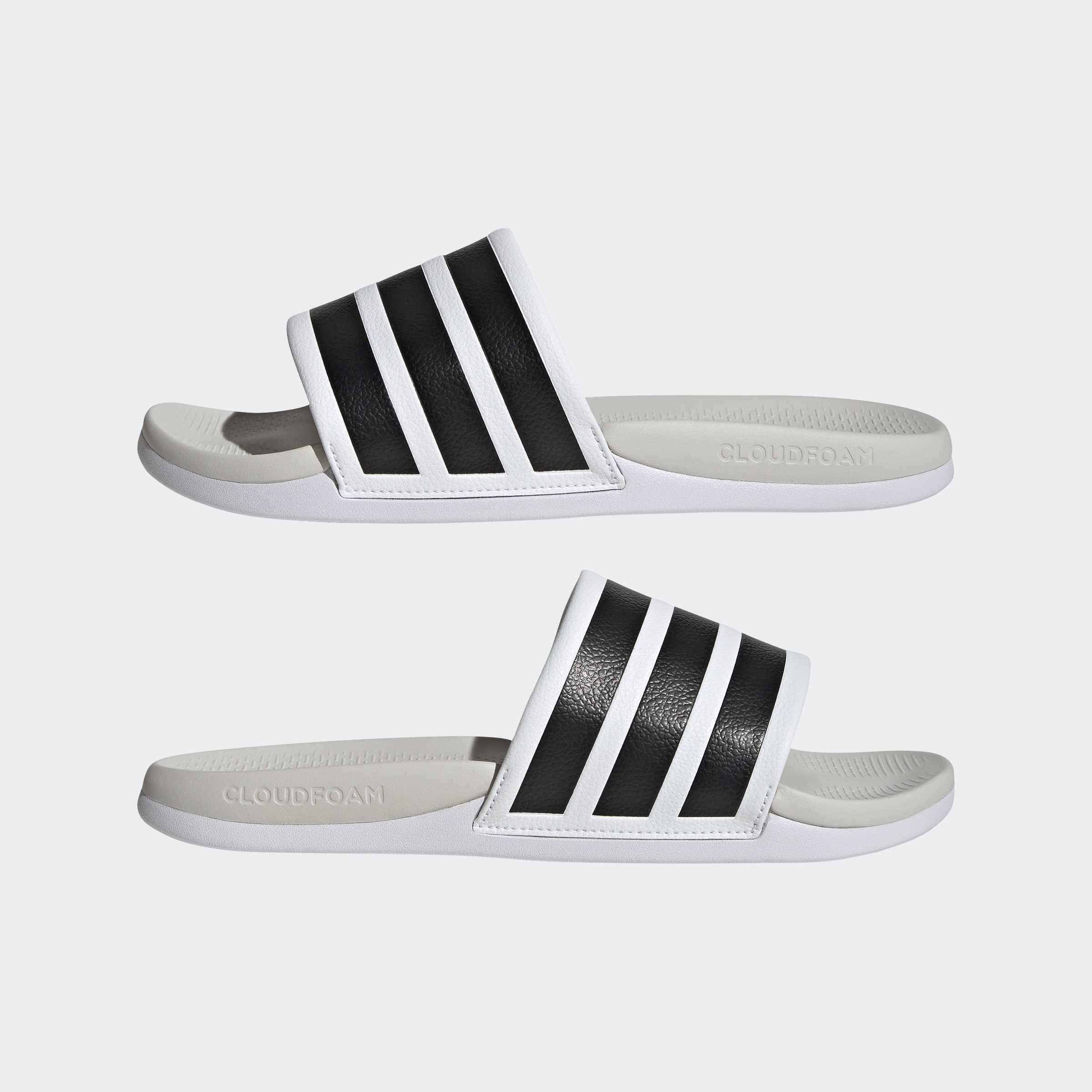 Unisex ADILETTE COMFORT 2.0 SLIDES, White, A701_ONE, large image number 6