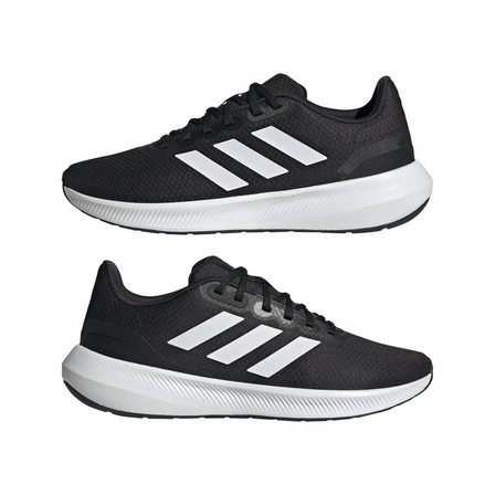Men Runfalcon 3 Shoes, Black, A701_ONE, large image number 12