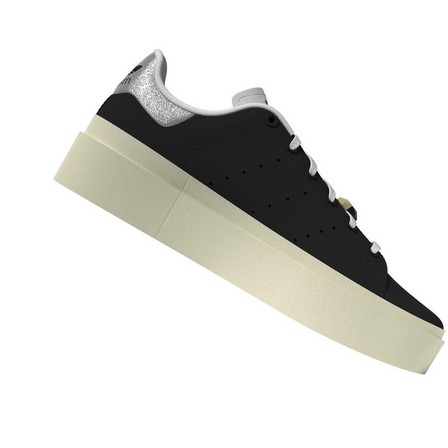 Women Stan Smith Bonega Shoes, Black, A701_ONE, large image number 7