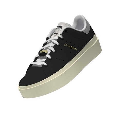 Women Stan Smith Bonega Shoes, Black, A701_ONE, large image number 10