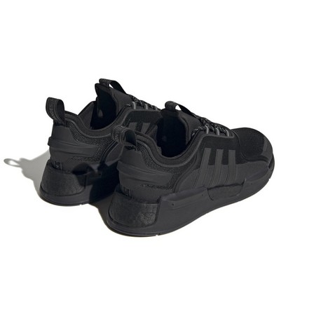Women Nmd R1 V3 Shoes, Black, A701_ONE, large image number 3