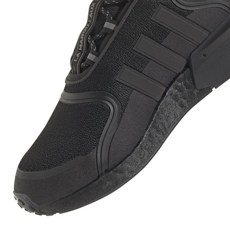 Women Nmd R1 V3 Shoes, Black, A701_ONE, large image number 5