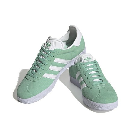 Women Gazelle Shoes, Green, A701_ONE, large image number 4