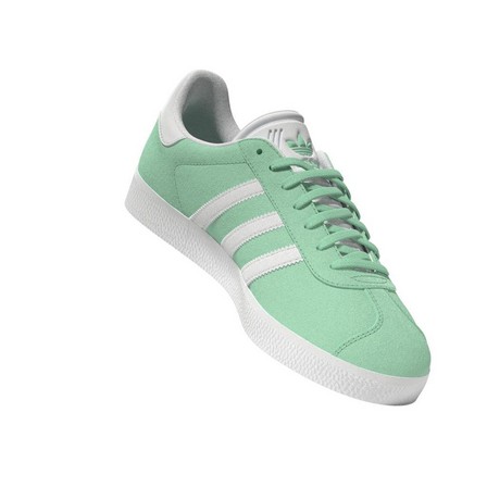 Women Gazelle Shoes, Green, A701_ONE, large image number 5