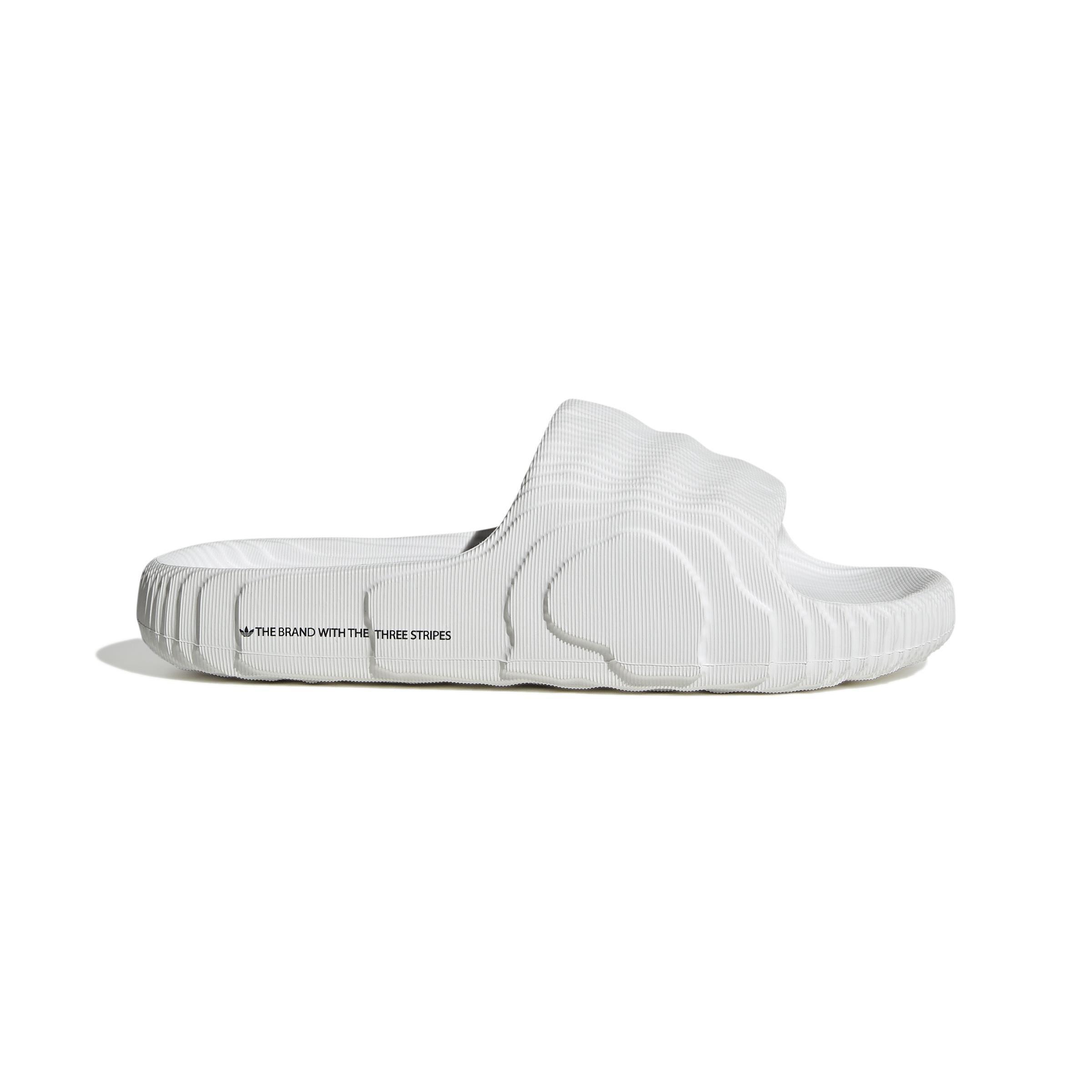 Men Adilette 22 Slides, White, A701_ONE, large image number 0