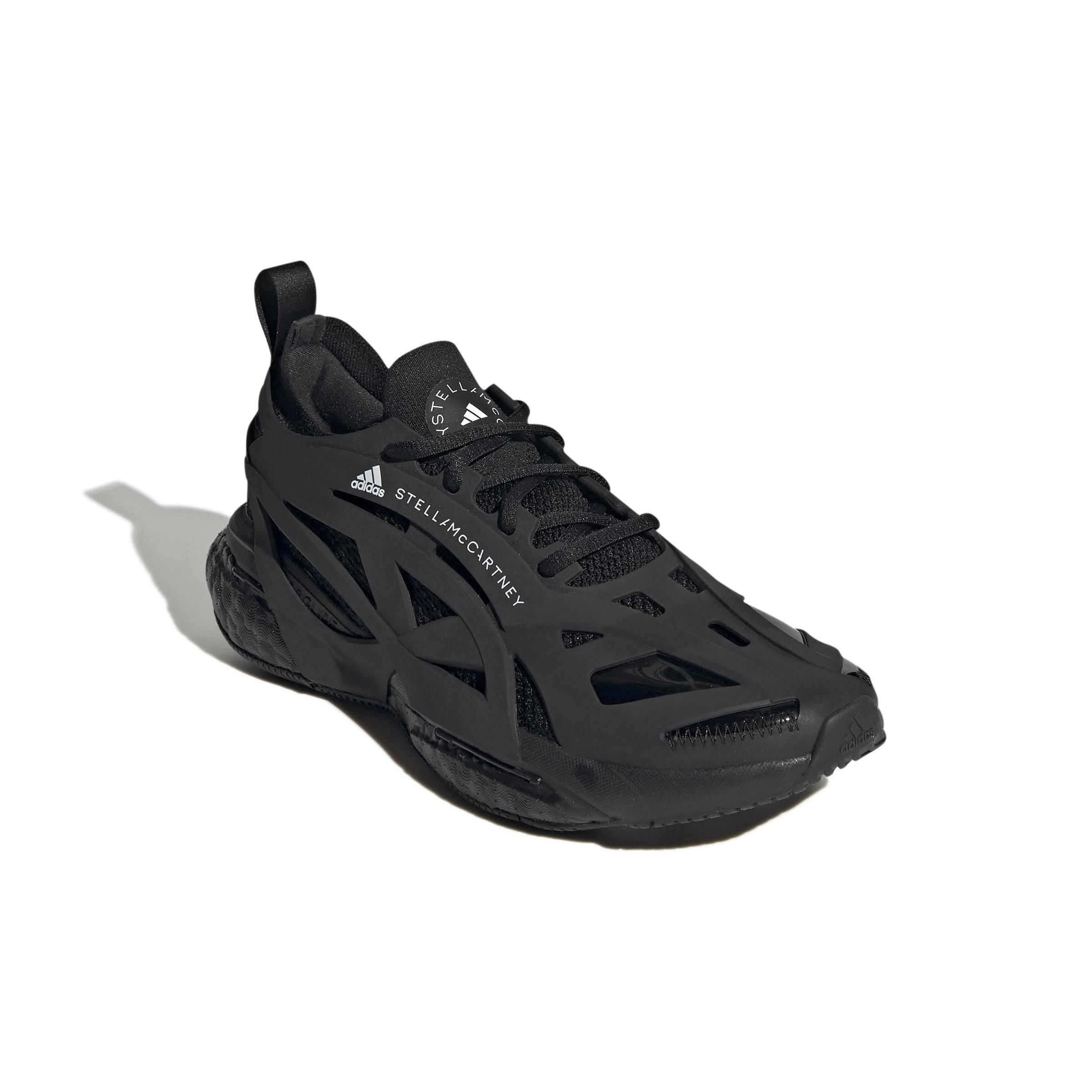 adidas by Stella McCartney Solarglide Running Shoes, Black, A701_ONE, large image number 2