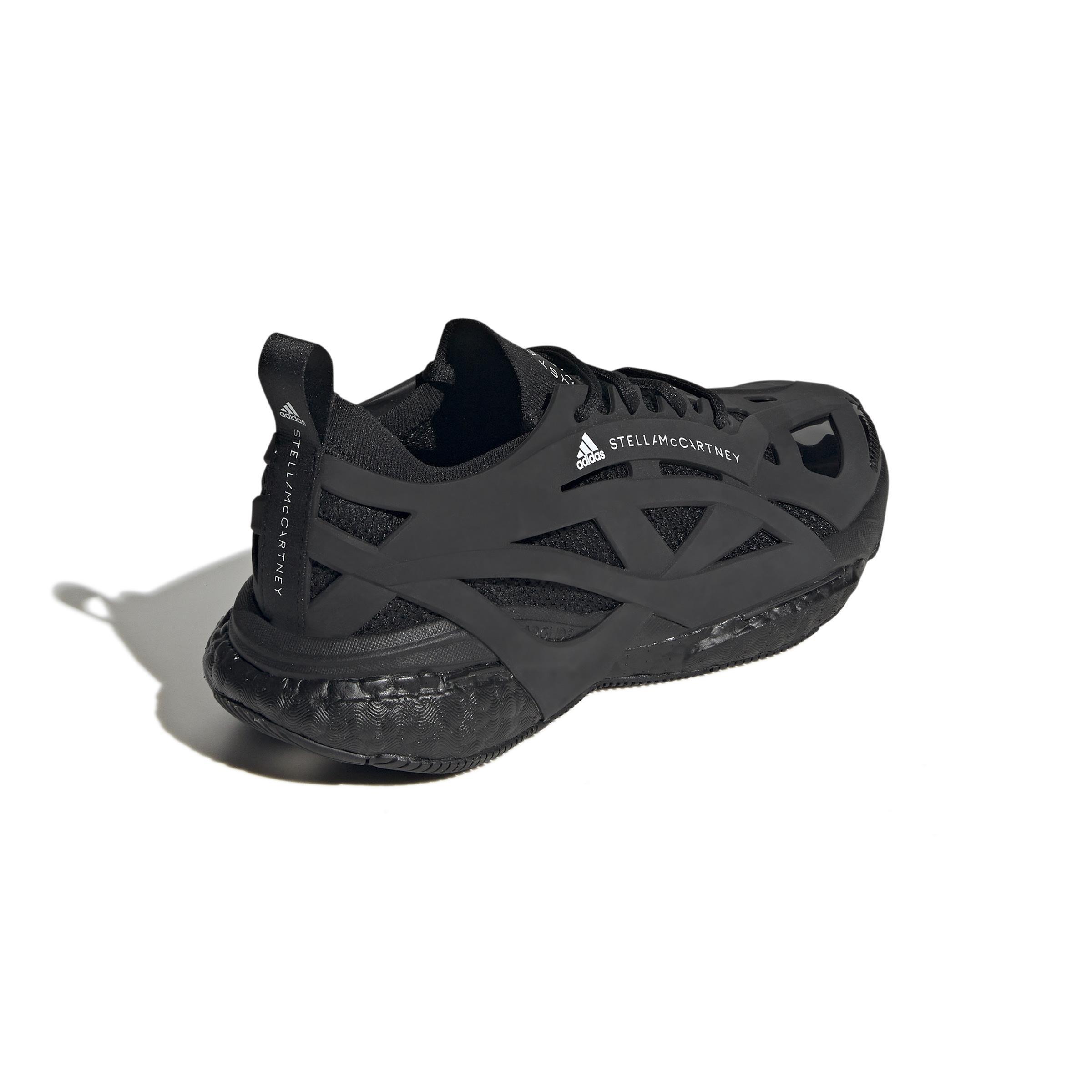 adidas by Stella McCartney Solarglide Running Shoes, Black, , large image number 3