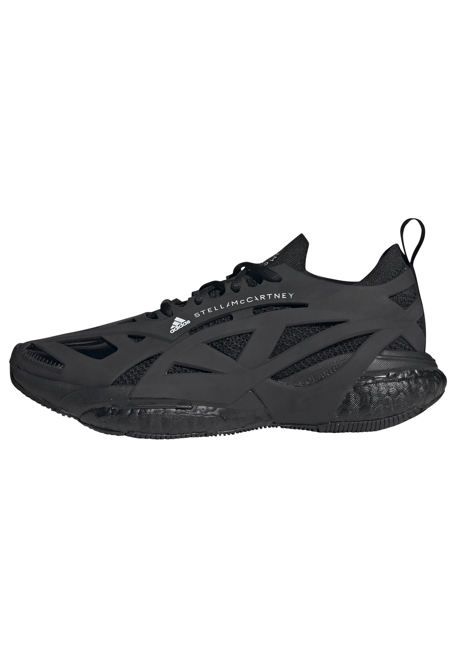 adidas by Stella McCartney Solarglide Running Shoes, Black, , large image number 6