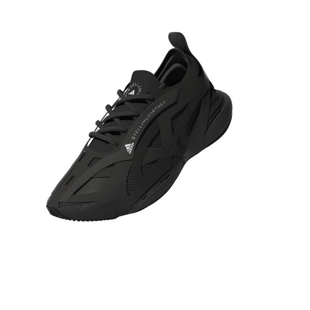 adidas by Stella McCartney Solarglide Running Shoes, Black, , large image number 9