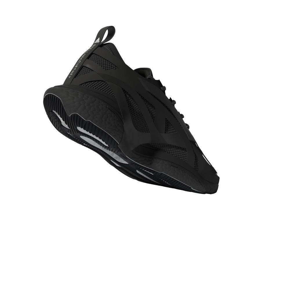 adidas by Stella McCartney Solarglide Running Shoes, Black, , large image number 12