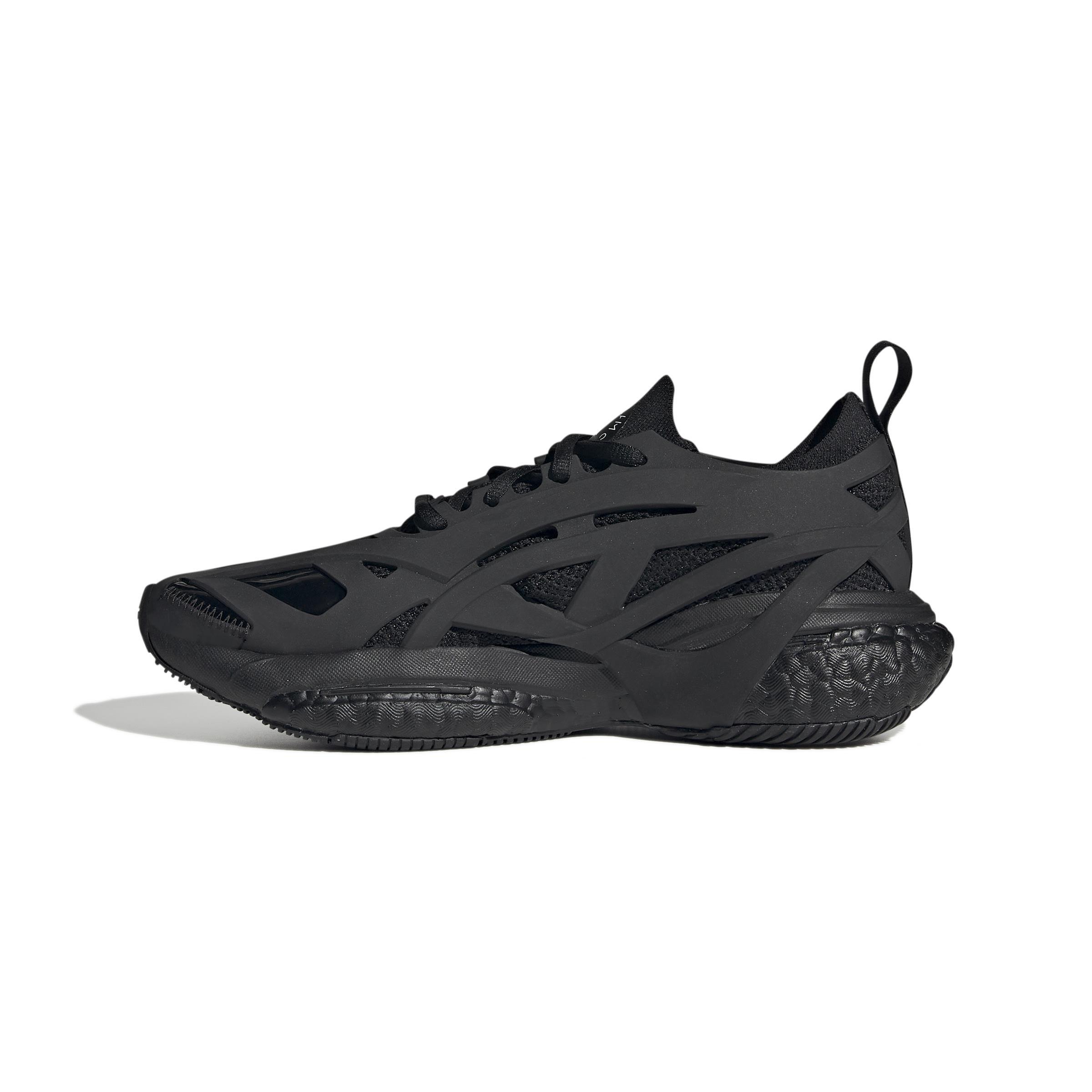 adidas by Stella McCartney Solarglide Running Shoes, Black, , large image number 14