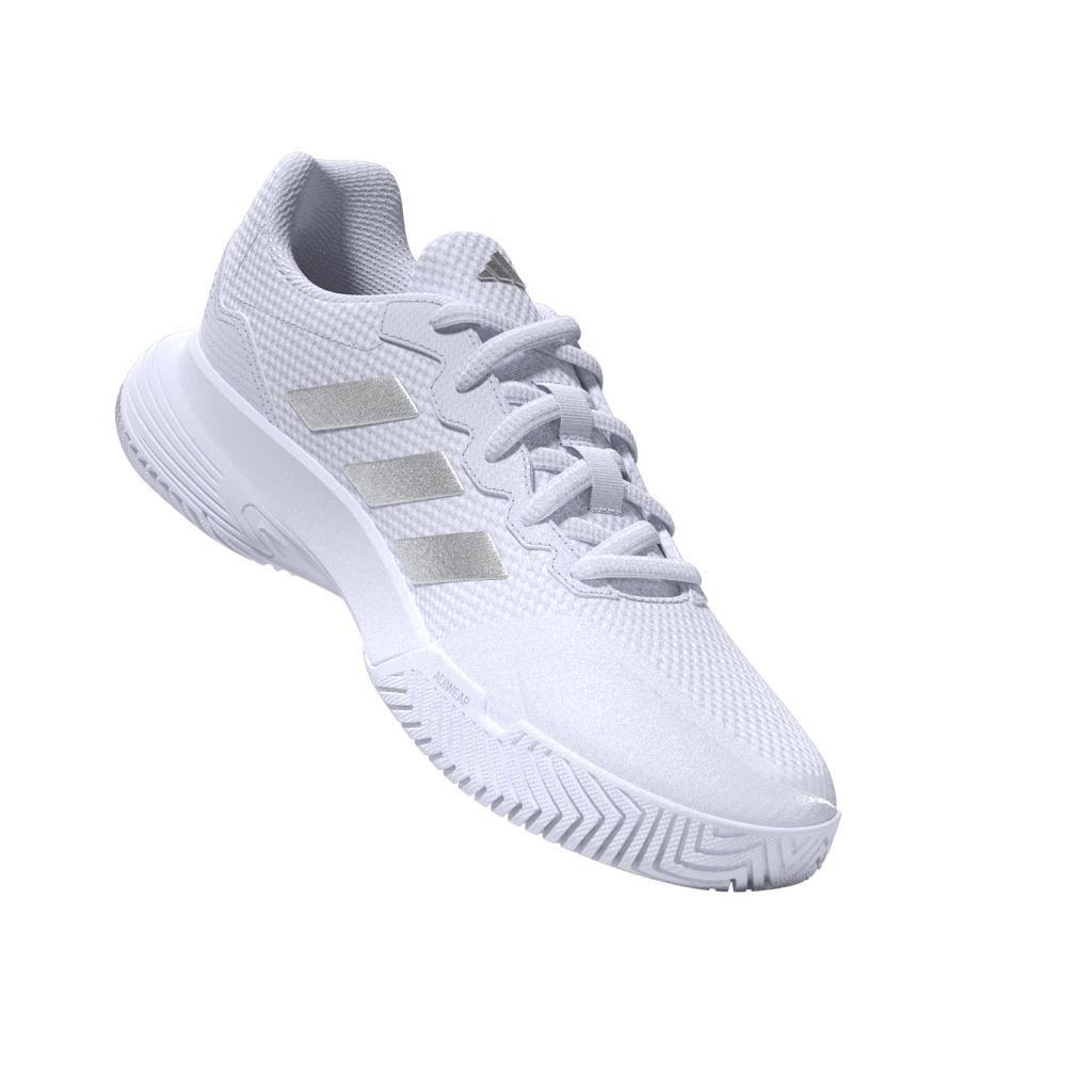 Gamecourt 2.0 Tennis Shoes, White, A701_ONE, large image number 1