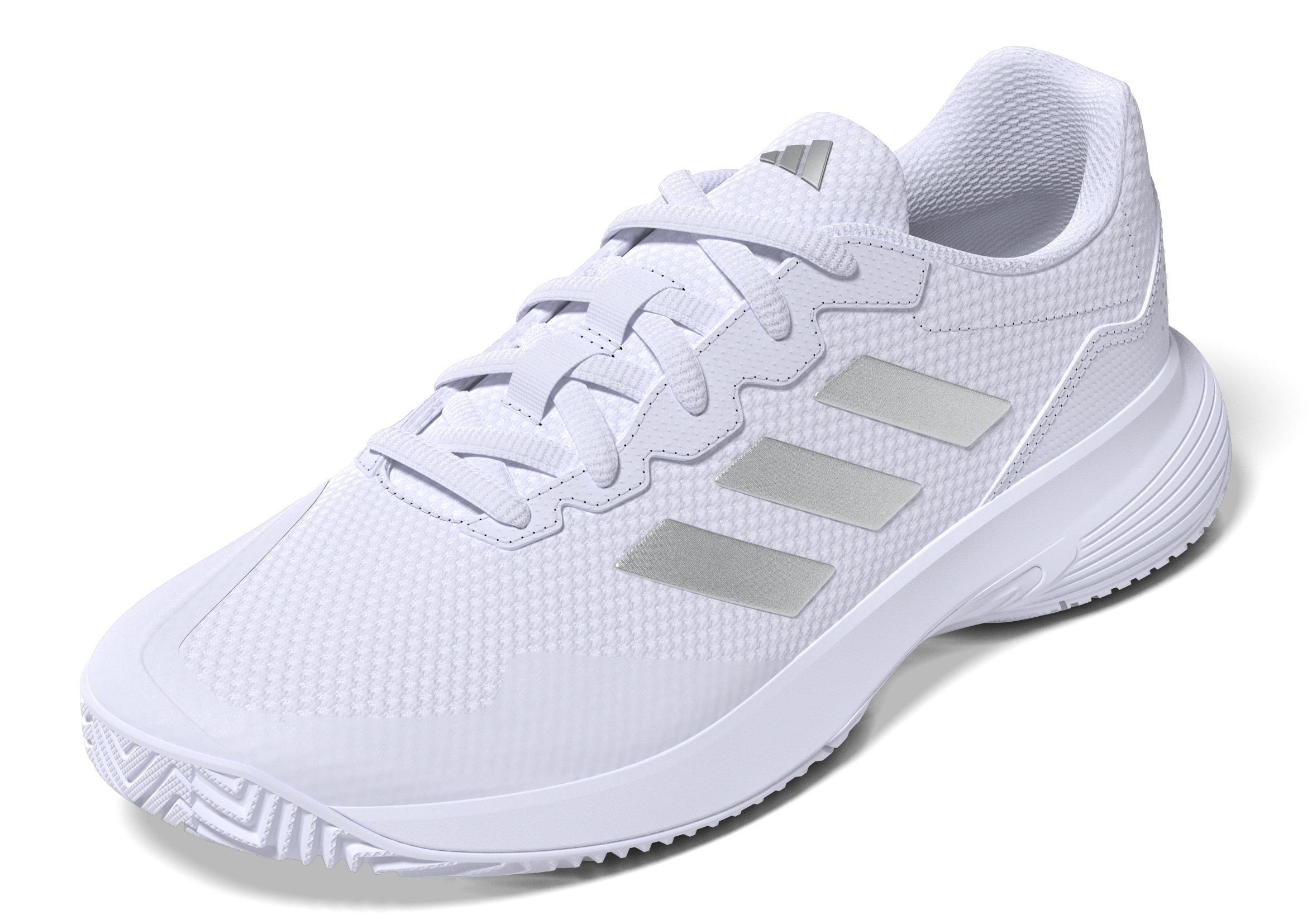 Women Gamecourt 2.0 Tennis Shoes, White, A701_ONE, large image number 7