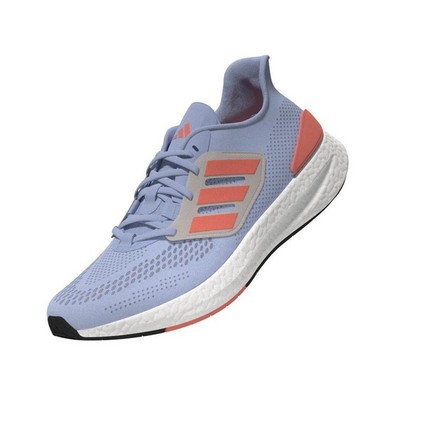 Women Pureboost 22 Shoes, Blue, A701_ONE, large image number 9