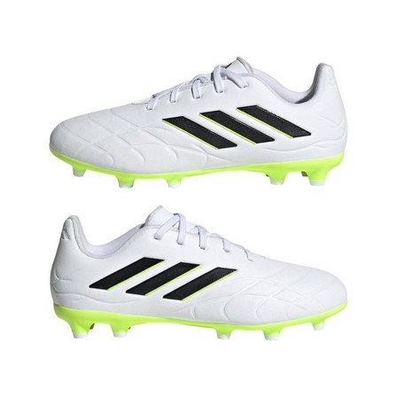 Kids Unisex Copa Pure Ii.3 Firm Ground Boots Ftwr, White, A701_ONE, large image number 4