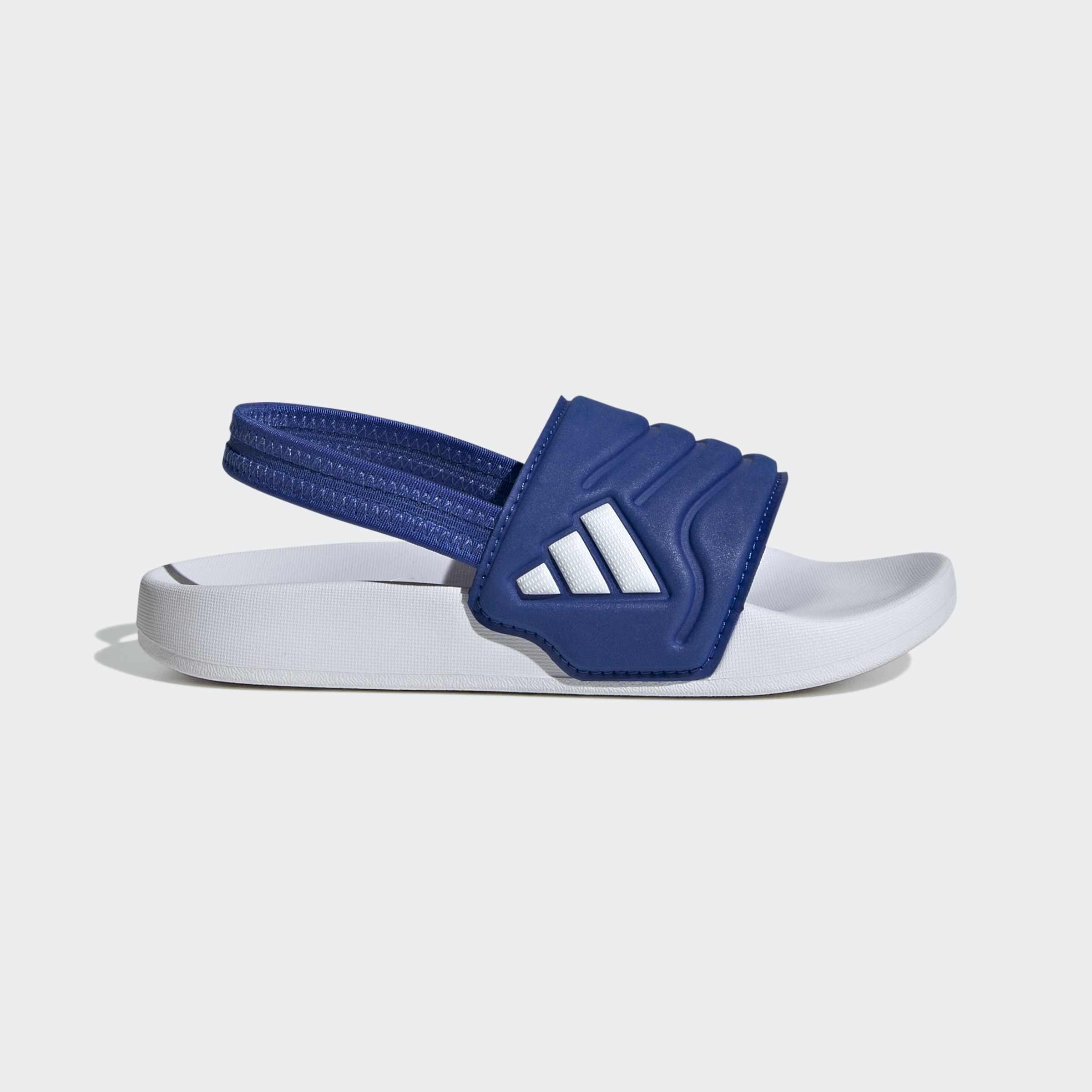 Kids Unisex ADILETTE ESTRAP 2.0 SLIDES CHILDREN, Blue, A701_ONE, large image number 0