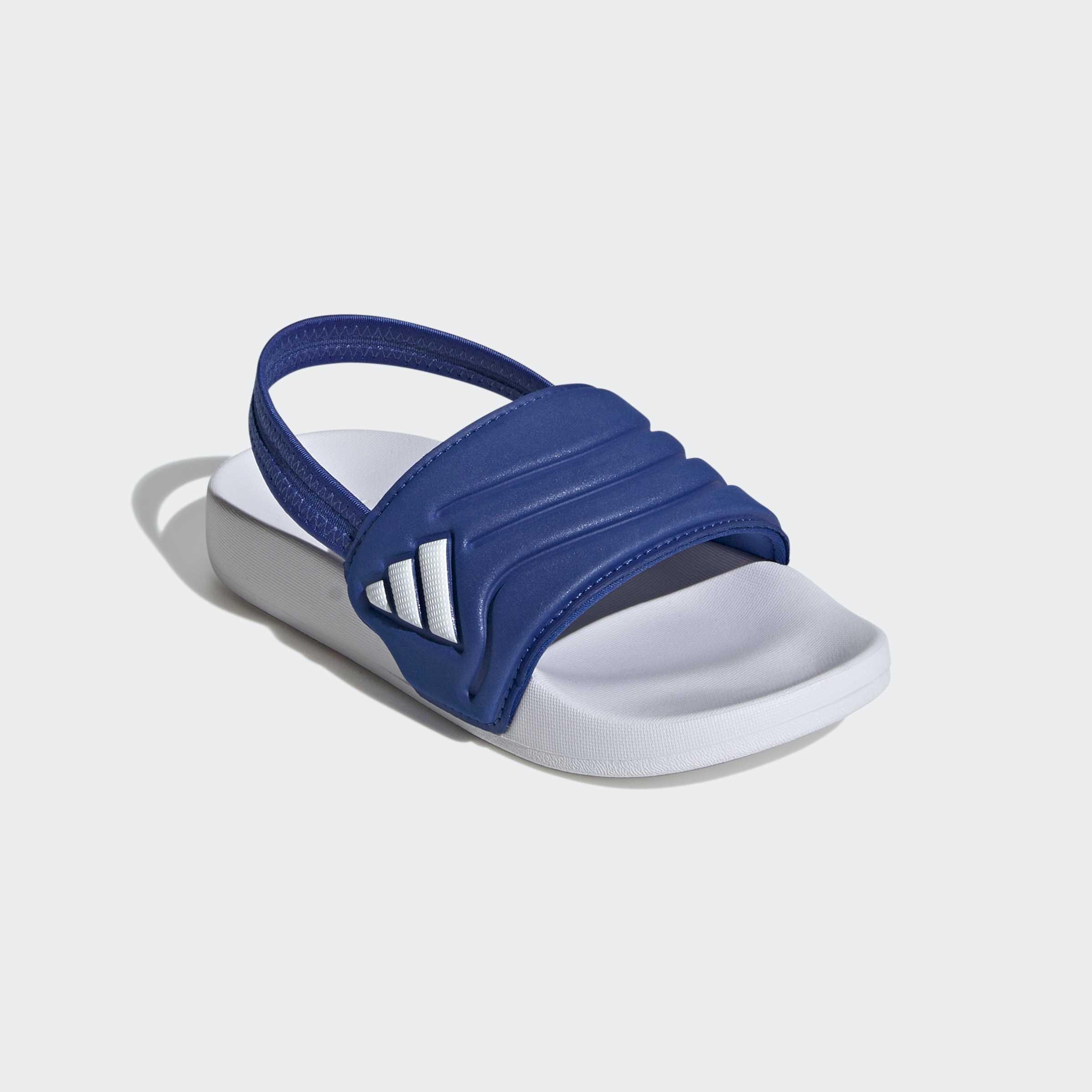Kids Unisex ADILETTE ESTRAP 2.0 SLIDES CHILDREN, Blue, A701_ONE, large image number 2