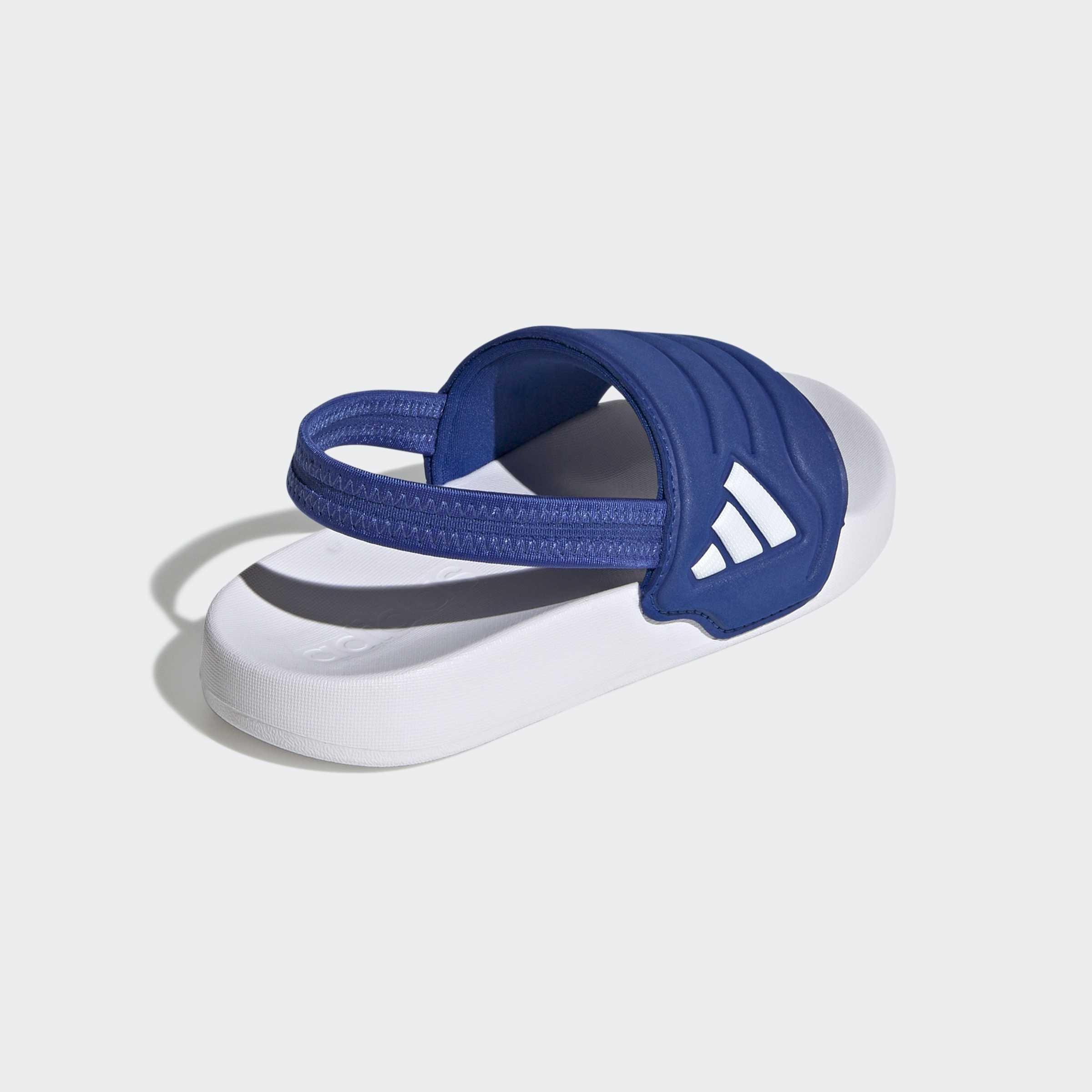 Kids Unisex ADILETTE ESTRAP 2.0 SLIDES CHILDREN, Blue, A701_ONE, large image number 3