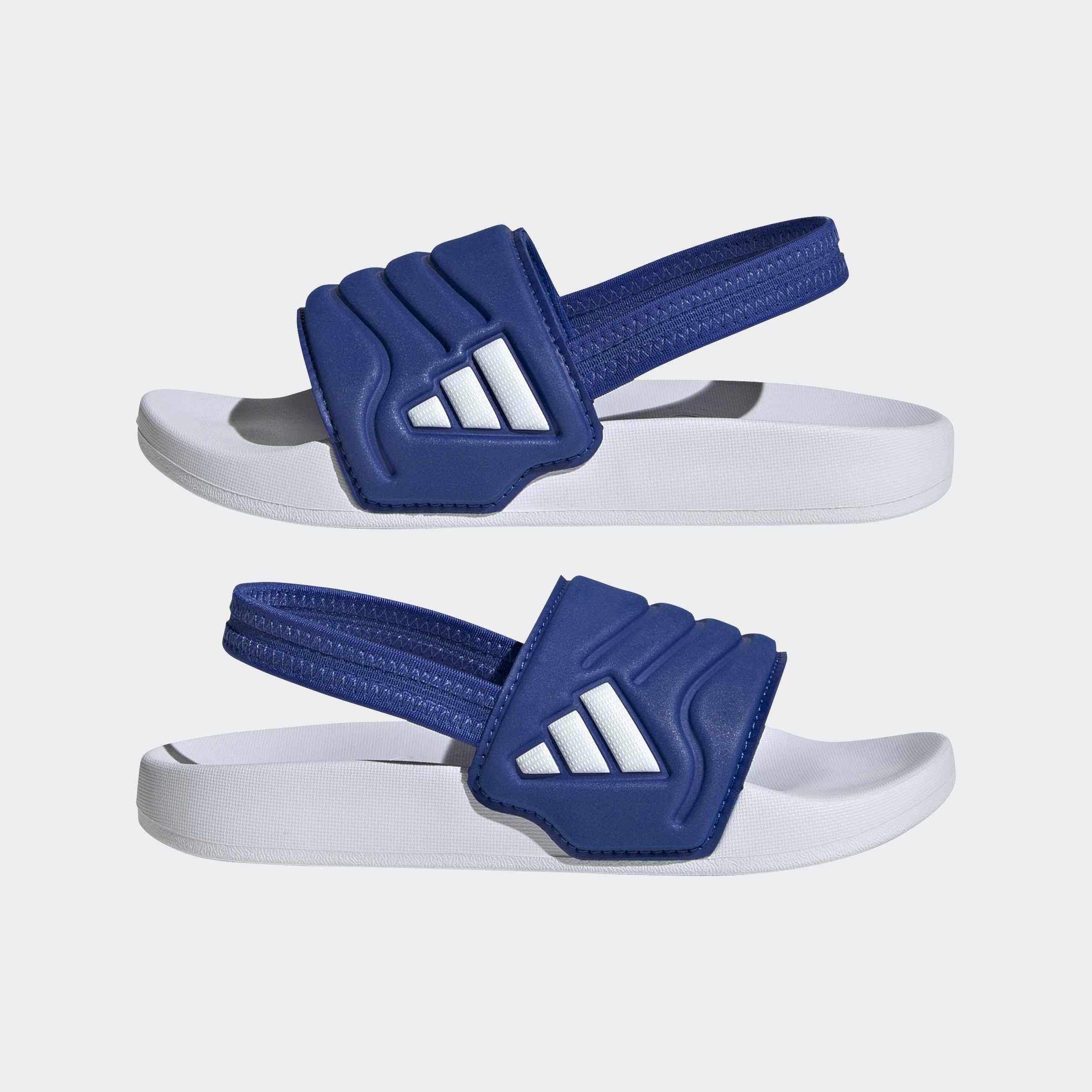 Kids Unisex ADILETTE ESTRAP 2.0 SLIDES CHILDREN, Blue, A701_ONE, large image number 8
