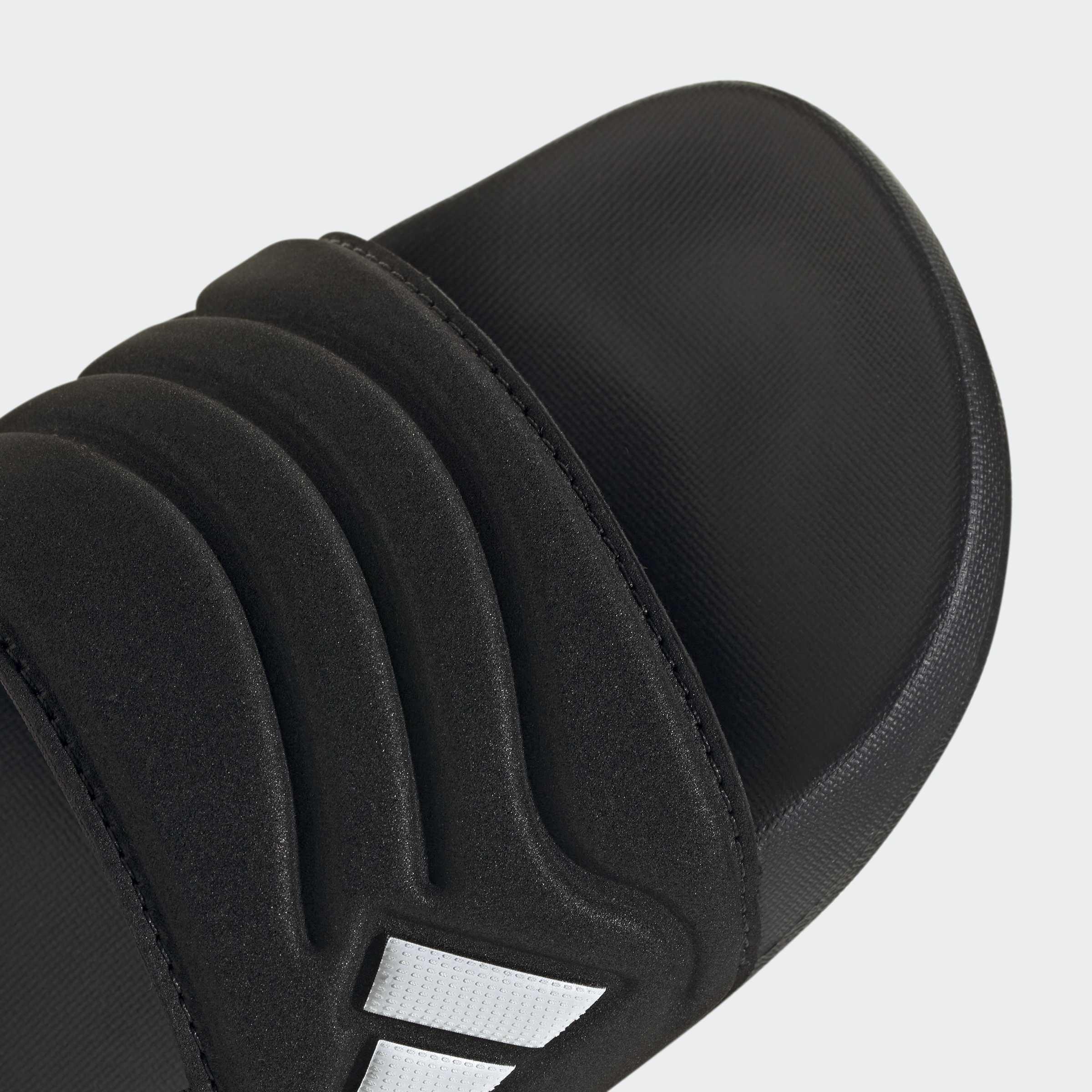 Kids Unisex Adilette Estrap 2.0 Slides, Black, A701_ONE, large image number 5