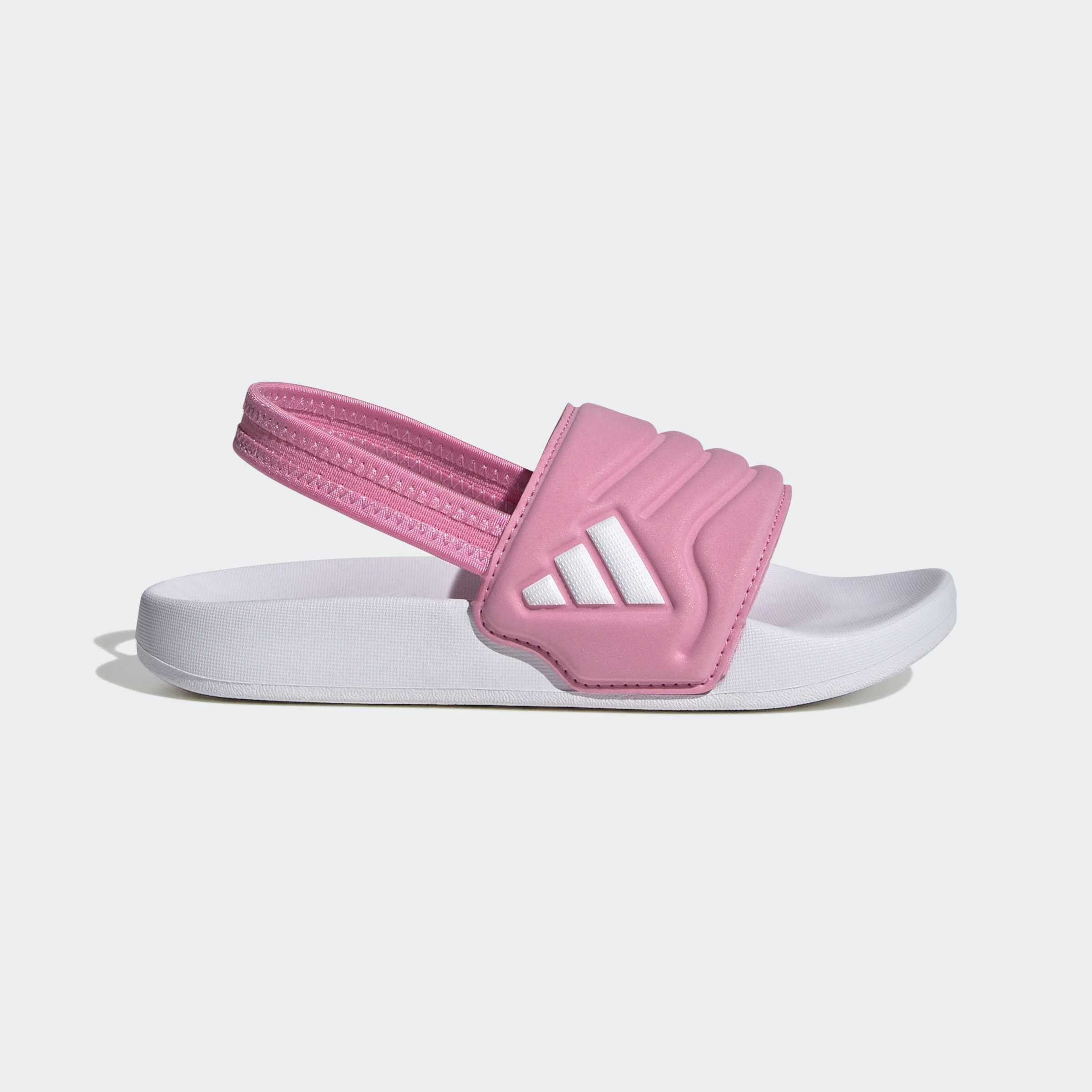 Kids Unisex Adilette Estrap 2.0 Slides Children, Pink, A701_ONE, large image number 0