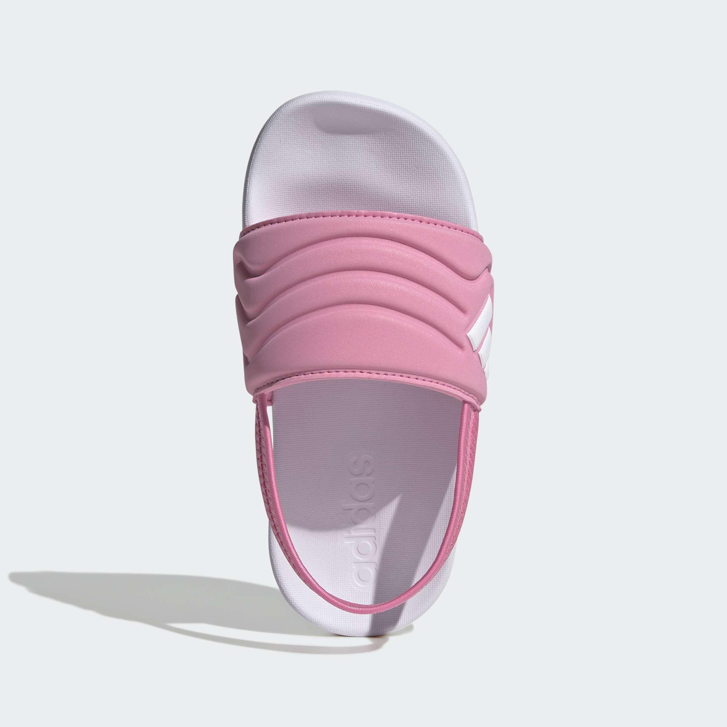 Kids Unisex Adilette Estrap 2.0 Slides Children, Pink, A701_ONE, large image number 1