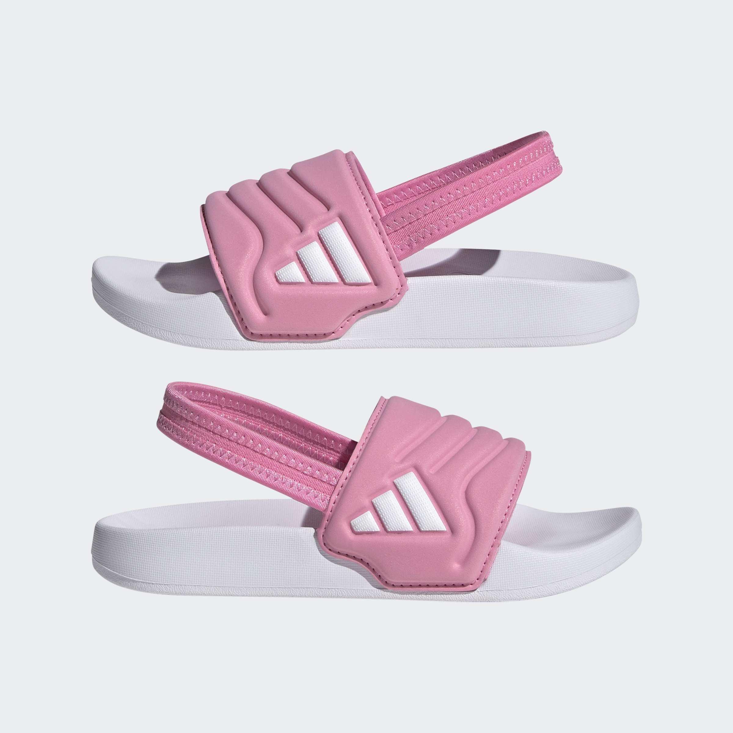 Kids Unisex Adilette Estrap 2.0 Slides Children, Pink, A701_ONE, large image number 8