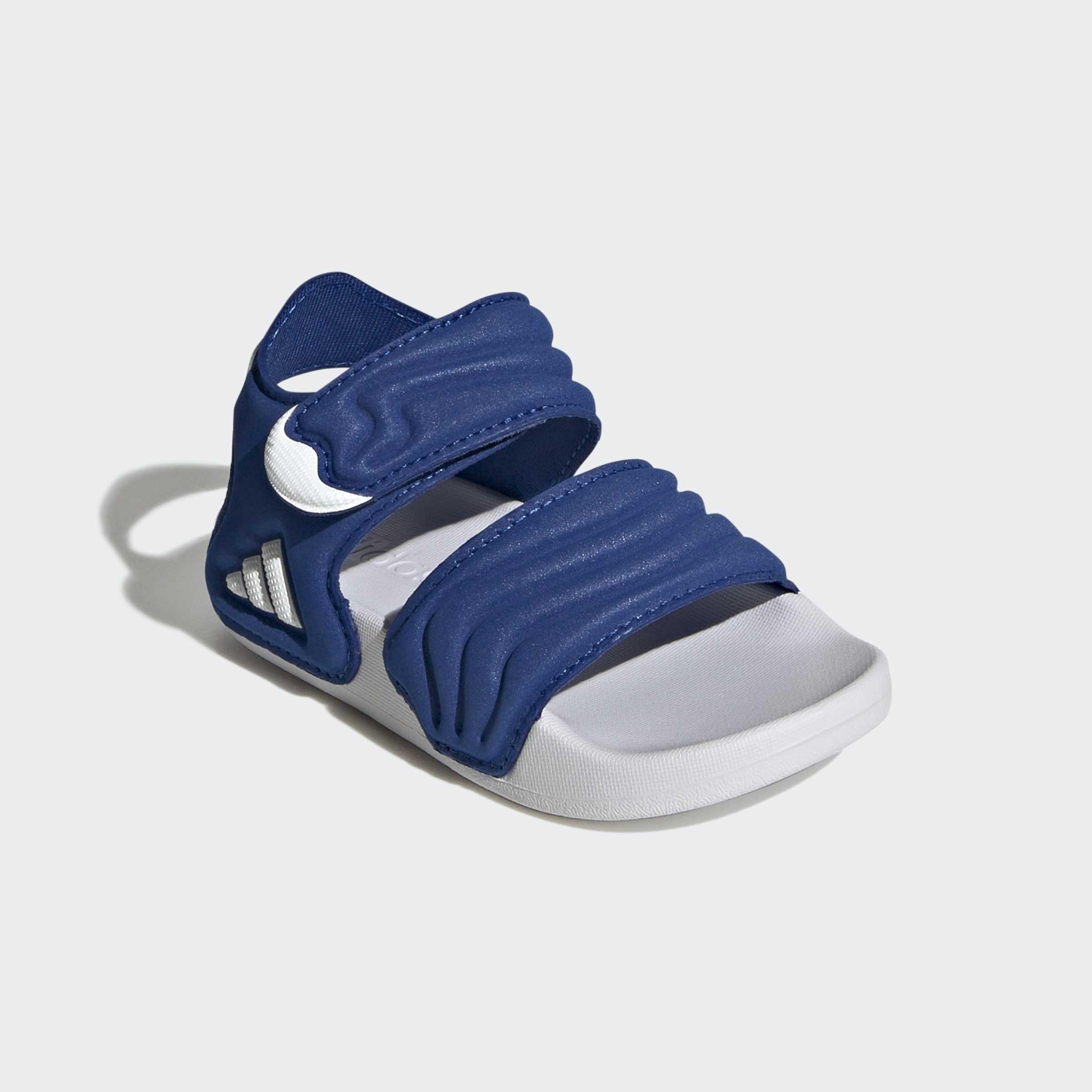 Kids Unisex Adilette Sandal 3 Sandals, Blue, A701_ONE, large image number 2