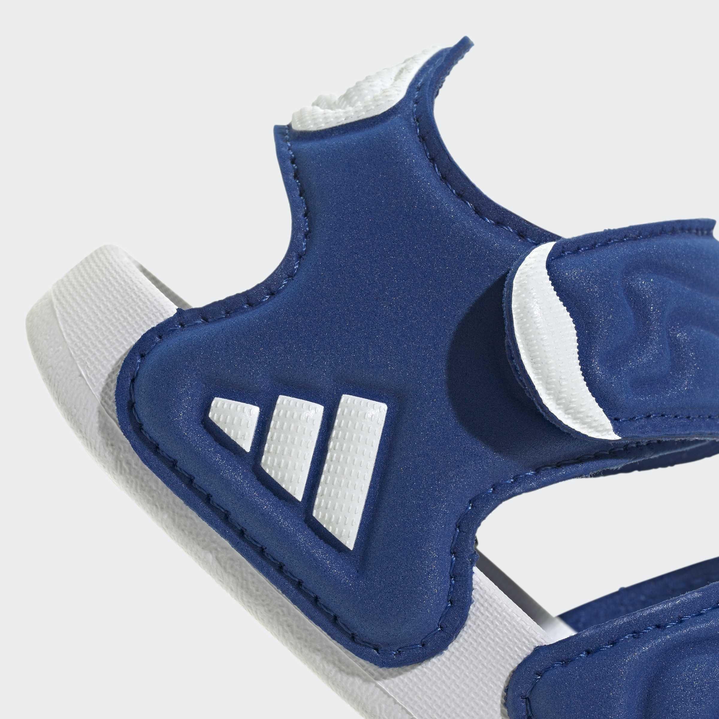 Kids Unisex Adilette Sandal 3 Sandals, Blue, A701_ONE, large image number 5