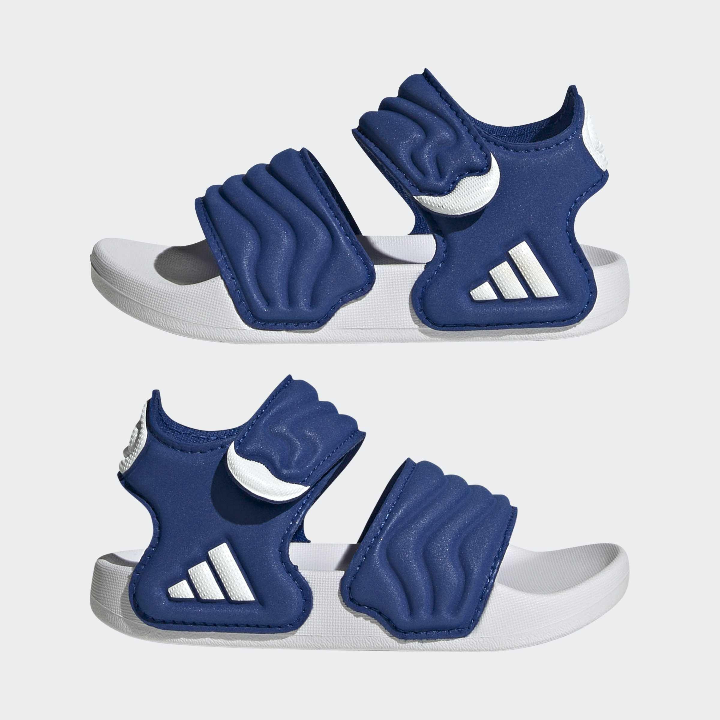 Kids Unisex Adilette Sandal 3 Sandals, Blue, A701_ONE, large image number 6