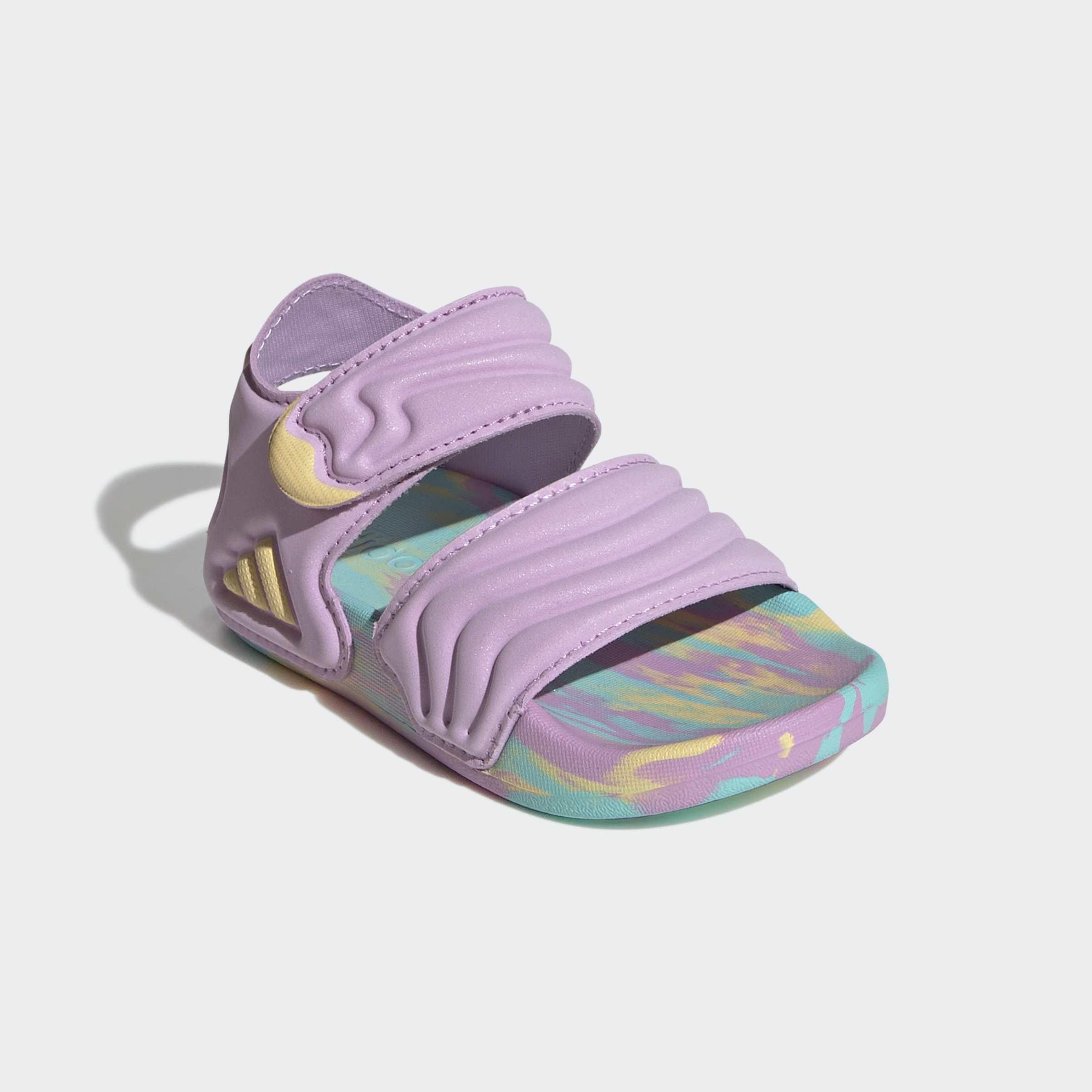 Kids Unisex Adilette Sandal 3 Sandals, Purple, A701_ONE, large image number 2