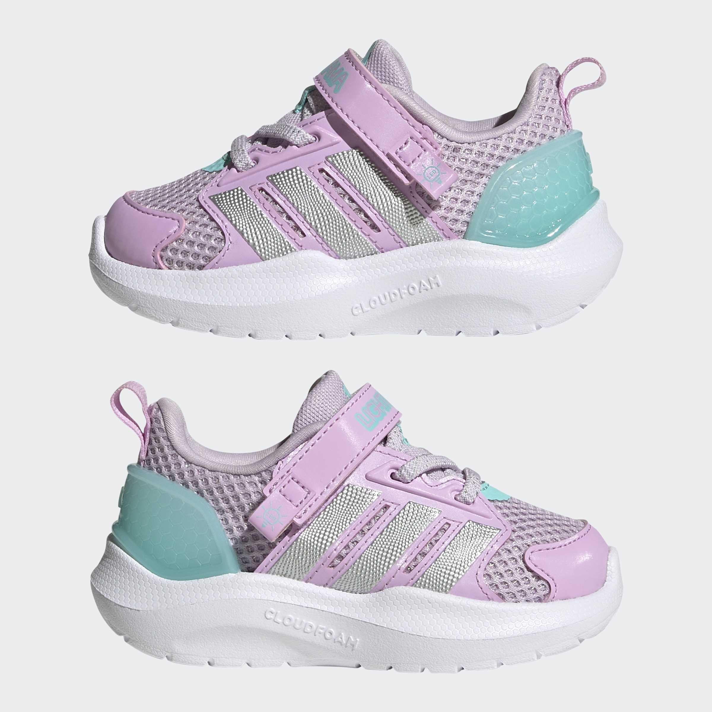 Kids Unisex Lightorama Runner Shoes, Purple, A701_ONE, large image number 8