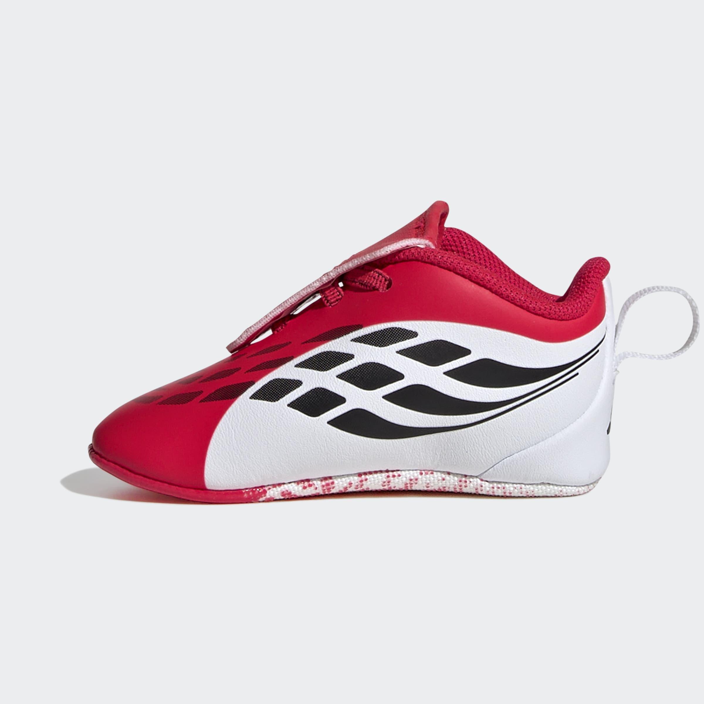 Kids Unisex Predator Crib Shoes, Red, A701_ONE, large image number 9