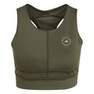 Women Adidas By Stella Mccartney True Purpose Training Crop Top, Grey, A701_ONE, thumbnail image number 4