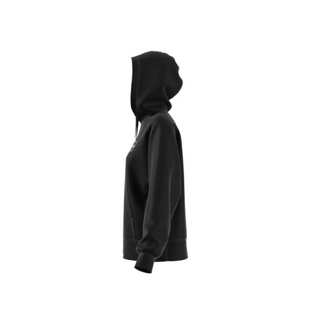 Women Adidas By Stella Mccartney Full-Zip Hoodie, Black, A701_ONE, large image number 6