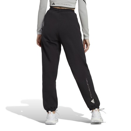 Women Adidas By Stella Mccartney Sweat Tracksuit Bottoms, Black, A701_ONE, large image number 2
