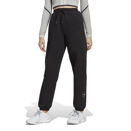 Women Adidas By Stella Mccartney Sweat Tracksuit Bottoms, Black, A701_ONE, large image number 15