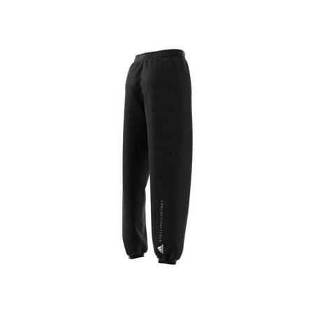 Women Adidas By Stella Mccartney Sweat Tracksuit Bottoms, Black, A701_ONE, large image number 16