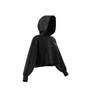 Women Adidas By Stella Mccartney Cropped Hoodie, Black, A701_ONE, thumbnail image number 11