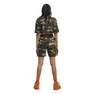 Unisex Terry Shorts, Green, A701_ONE, thumbnail image number 2