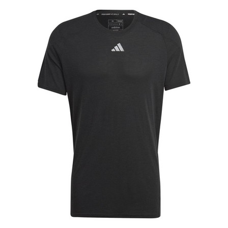 Win Confidence Running T-Shirt black Male Adult, A701_ONE, large image number 2
